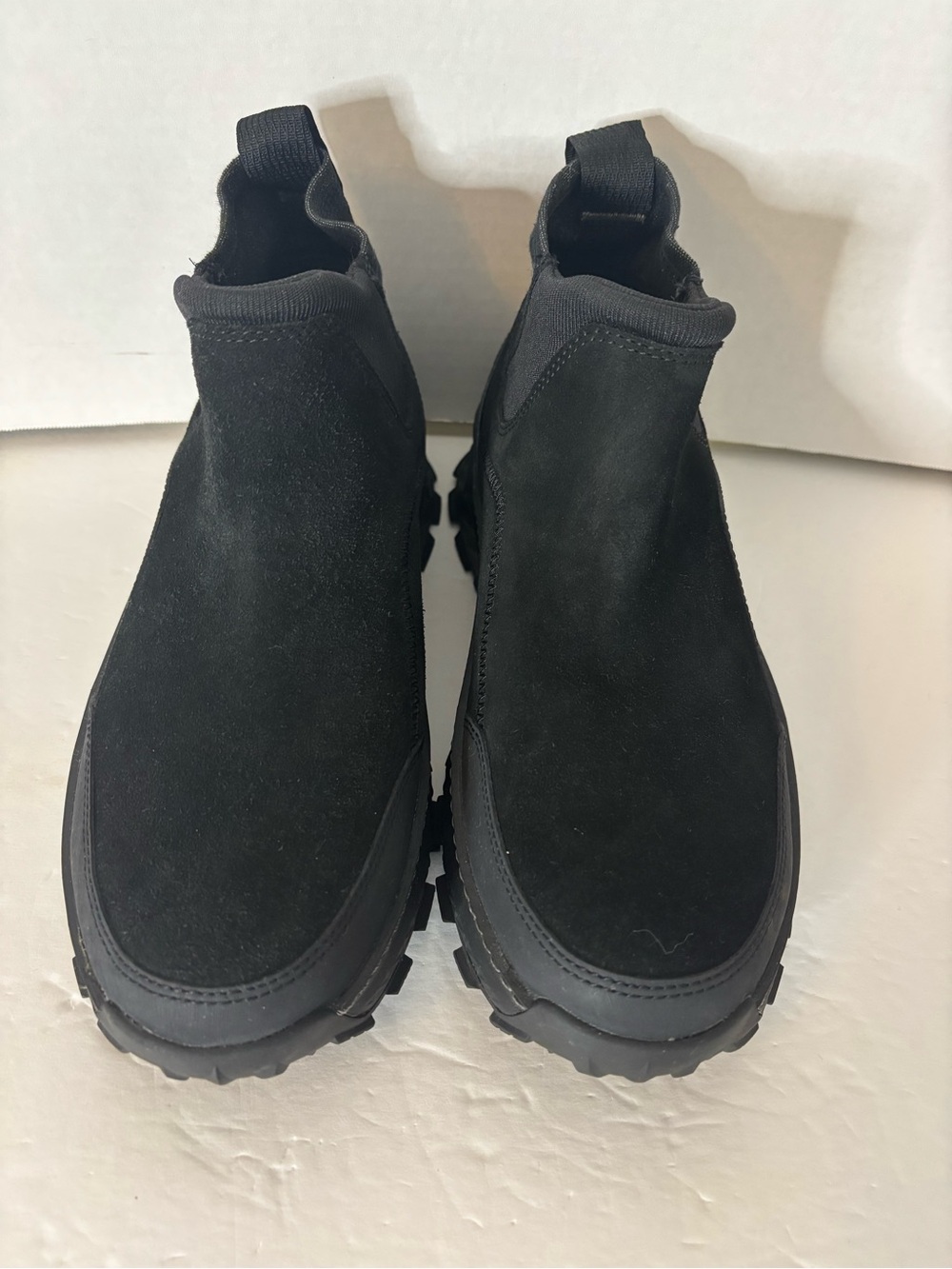 Cole Haan ZEROGRAND Black Men's Slip-On Suede Chelsea Bootd US 7M